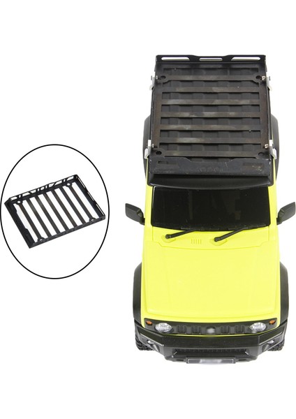 1:10 Çatı Rafı Metal Yol Racer 4.33X3.23 Inç Için Xiaomi Jimny 1:10 Rc Araba Siyah indirimleri