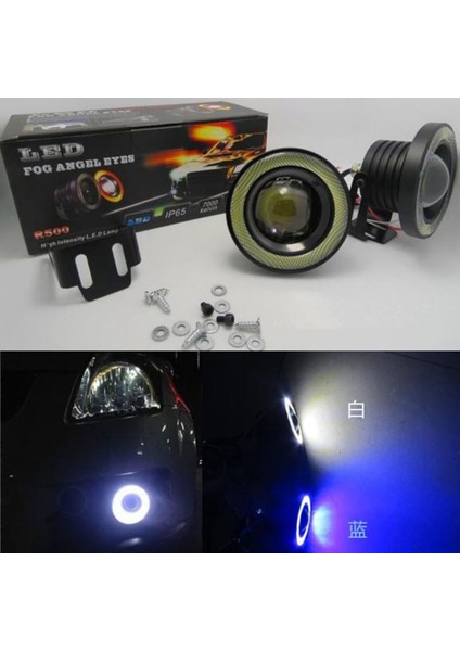 Angel Sis Farı 76 mm Üniversal Mercekli Sis