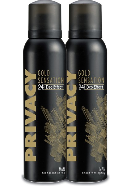 Gold Men 2'li Deodorant 2X150ML