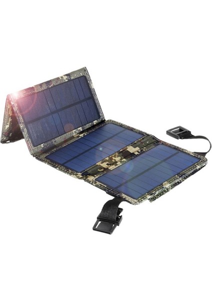 5V 10W USB Solar Şarj Cihazı Taşınabilir Güneş Pili