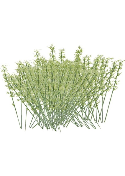 100 Adet Model Bambu Ağaçları Düzeni Demiryolu Diorama Manzarası 1:75 Ho S Ölçeği (Yurt Dışından)