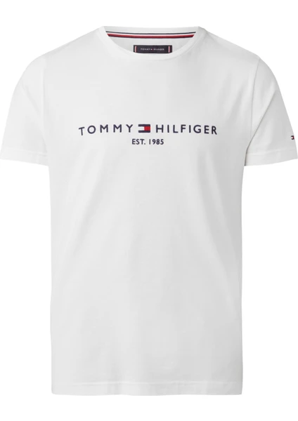 Tommy Hilfiger Core Tommy Logo Tee Erkek Tişört