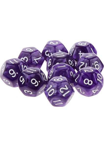 10 Adet Çoklu Taraflı Ejderhalar D & D Rpg Roleplay Parti Oyunu D6 D10 D12 D20 Dices Oyuncaklar (Yurt Dışından)