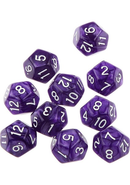 10 Adet Çoklu Taraflı Ejderhalar D & D Rpg Roleplay Parti Oyunu D6 D10 D12 D20 Dices Oyuncaklar (Yurt Dışından)
