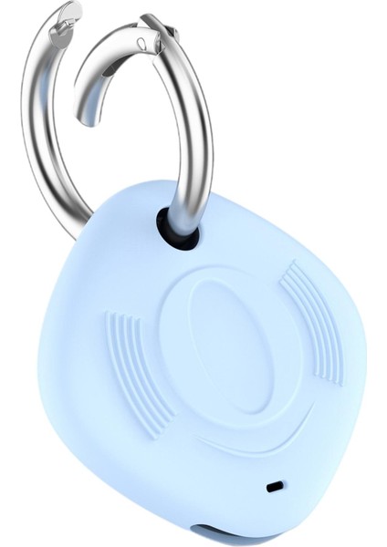 Samsung Galaxy Smarttag Aksesuarları Için Yumuşak Silikon Koruyucu Kılıf Kapak Mavi