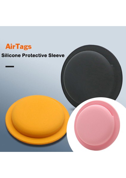 Koruyucu Kollu Silikon Kılıf Covertrackershell Cilt Için Apple Airtag Pembe indirimleri
