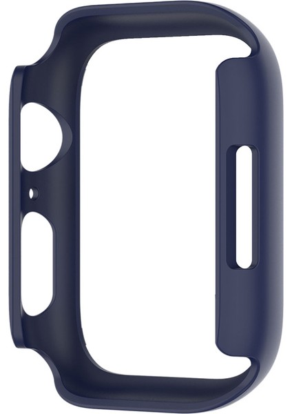 45MM Tampon Çerçeve Koruyucu Kılıf Su Geçirmez Iwatch Series 7 Tatil Derin Mavi