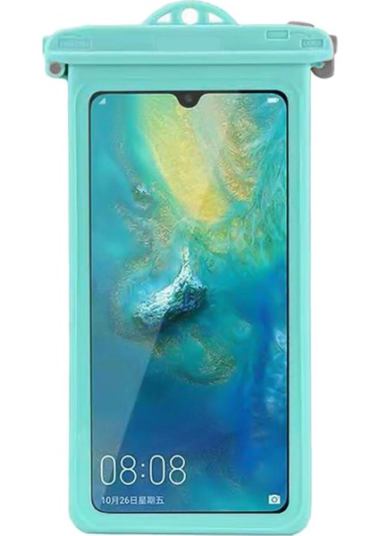 Dalış Yüzme Su Geçirmez Kılıf Çanta Cüzdan Koruyun Telefonu Su Kumundan Yeşil(Yurt Dışından)