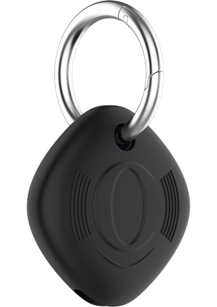 Durumda Kapak Izci Taşıma Anahtarlık Silikon Shell Samsung Galaxy Smarttag Siyah Için fiyatları