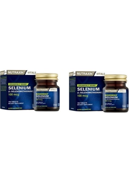 Nutraxın Selenıum 100 Tablet 2 Adet