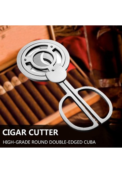 Üçlü Bıçaklar Paslanmaz Çelik Ton Puro Kesici Cep Gadgets Kesici Bıçak Küba Puro Makas | Puro Aksesuarları - (Yurt Dışından) fiyatları