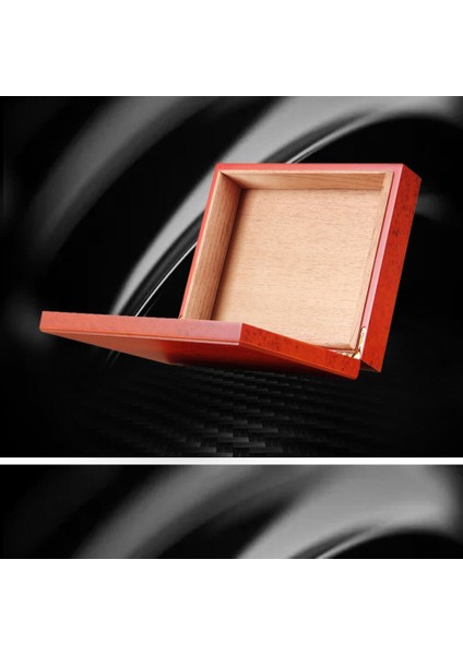 Cedar Ahşap Puro Neme Kutusu Cedar Ahşap Kılıf W / Higrometre Nemlendirici Puro Saklama Kutusu Sigara Hediye | Puro Aksesuarları - (Yurt Dışından) fırsatları