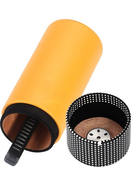 Puro Tüp Seyahat Neme Kutusu Deri Taşınabilir Puro Durumda Cedar Ahşap Puro Kutusu W / Neme Nemlendirici Puro Higrometre | Puro Aksesuarları - (Yurt Dışından) modelleri