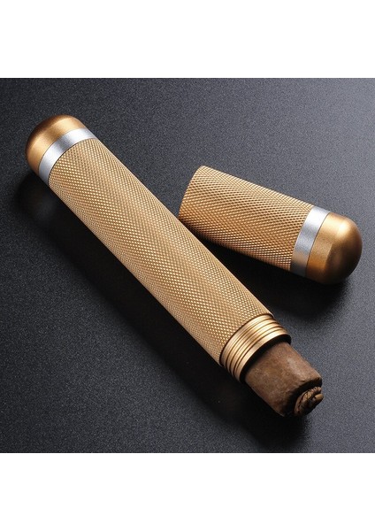 Cep Puro Tüp Mini Purolar Neme Kutusu Taşınabilir Açık Seyahat Tek Puro Tüp Tutucu Gadget | Puro Aksesuarları - (Yurt Dışından)