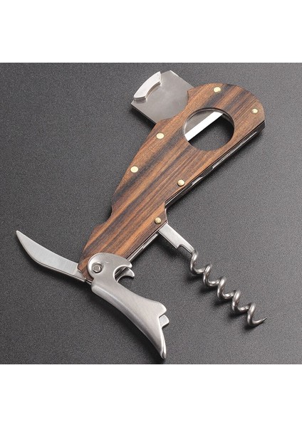 4 In 1 Puro Kesici Set Çok Fonksiyonlu Seyahat Ahşap Paslanmaz Çelik Puro Araçları ile Yumruk ve Hediye Kutusu | Puro Aksesuarları - (Yurt Dışından) fırsatları