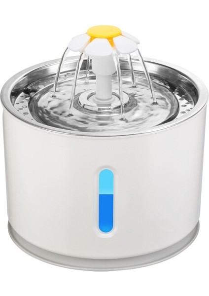 2.4l Otomatik Kedi Su Çeşmesi LED Elektrik Sessiz Su Besleyici USB Köpek Pet Drinker Kase Kedi Köpek Için Pet Içme Dağıtıcısı | Kedi Besleme ve sulama Malzemeleri - (Yurt Dışından)