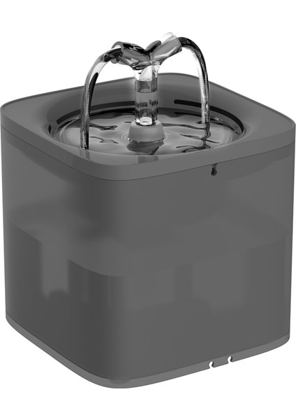 Otomatik Kedi Su Çeşmesi Filtre Besleyici Kediler Için Akıllı Drinker Köpek Su Içme Hareket Sensörü Pet Dispenseri | Kedi Besleme ve sulama Malzemeleri (Gri) - (Yurt Dışından)