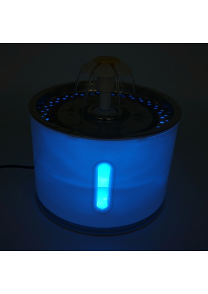 Otomatik Kedi Su Filtresi ile Çeşme 2.4l Pet Içme Su Dağıtıcı Elektrikli USB LED Köpek Kedi Içme Çeşmesi Kedi Besleyici | Kedi Besleme ve sulama Malzemeleri (Gri) - (Yurt Dışından) fırsatları