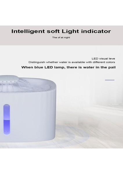 3l Otomatik Pet Kedi Su Çeşmesi LED Elektrikli USB Köpek Kedi Pet Sessiz Drinker Besleyici Kase Pet Içme Çeşmesi Dağıtıcı | Kedi Besleme ve sulama Malzemeleri - (Yurt Dışından) modelleri