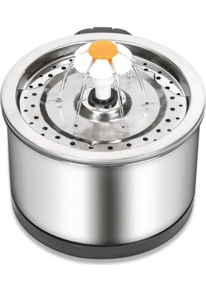 Paslanmaz Çelik Kedi Su Besleyicileri Çeşmesi 2.5l USB Pet Köpek Içme Kase Otomatik Dağıtıcı Süper Sessiz Drinker Besleyici Filtresi - (Yurt Dışından)