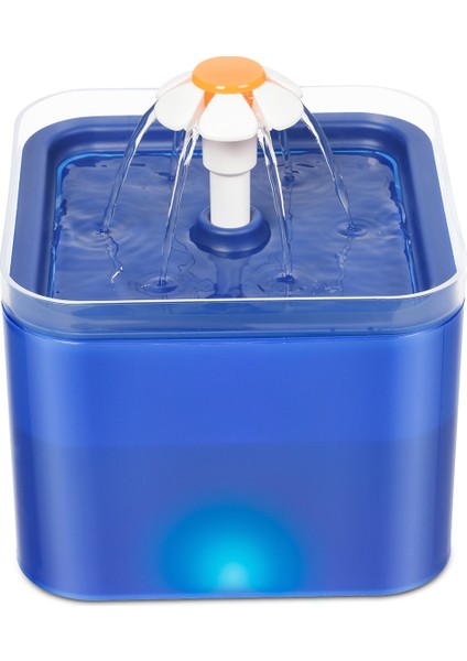 Otomatik Kedi Su Dolma Köpek Su Dağıtıcısı Şeffaf Drinker Pet Içme Filtreleri Sessiz LED Pompa | Kedi Besleme ve sulama Malzemeleri - (Yurt Dışından)
