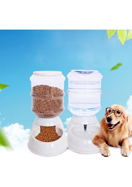 Otomatik Pet Yiyecek ve Içecek Dağıtıcısı |3.5l Köpek ve Kedi Besleyici - (Yurt Dışından)