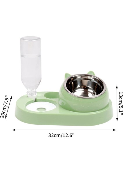 Kedi Otomatik Besleyiciler Su Dağıtıcı Kedi Köpek Içme Kase Köpekler Besleyici Pet Ürünleri Köpek Kaseler Pet Tahıl Dispenseri (Mavi) - (Yurt Dışından) fırsatları