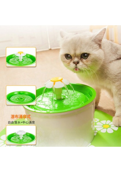 Otomatik Kedi Su Çeşmesi Içme Oto Su Dağıtıcı Besleyici Köpek Su Kasesi Filtrelenmiş Pet Malzemeleri 1.6l Köpek Besleyici Drinker (Turuncu) - (Yurt Dışından) modelleri