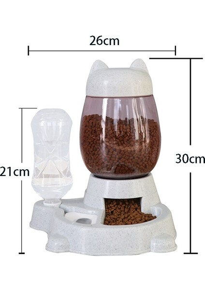 Pet Otomatik Besleyici Köpek Kedi Içme Kase Köpekler Için Su Içme Besleyici (Mavi) - (Yurt Dışından)