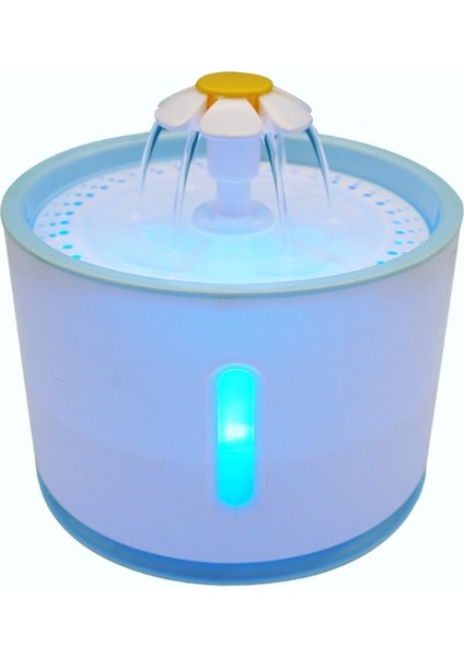 Otomatik Kedi Su Filtresi ile Çeşme 2.4l Pet Içme Su Dağıtıcı Elektrikli USB LED Köpek Kedi Içme Çeşmesi Kedi Besleyici | Kedi Besleme ve sulama Malzemeleri (Mavi) - (Yurt Dışından) fiyatları