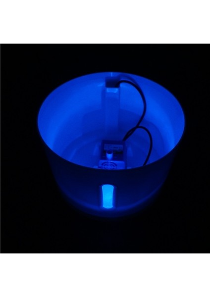 Otomatik Kedi Su Filtresi ile Çeşme 2.4l Pet Içme Su Dağıtıcı Elektrikli USB LED Köpek Kedi Içme Çeşmesi Kedi Besleyici | Kedi Besleme ve sulama Malzemeleri (Mavi) - (Yurt Dışından) modelleri