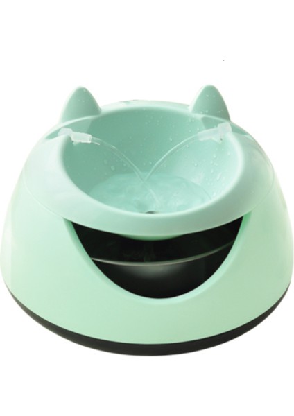 Otomatik Aydınlık Evcil Hayvanlar Su Çeşmesi Kediler Için Çeşme Köpekler USB Elektrikli Su Dağıtıcısı Bir Kedi Için Kaseler Içme (Yeşil) - (Yurt Dışından)