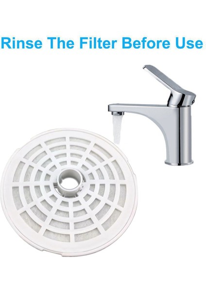 5 Adet Yedek Filtreler Pet Su Çeşmesi Için Aktif Karbon Filtreler Pet Su Özel Dağıtıcı Filtre Aksesuarları | Cat Besleme ve sulama Malzemeleri - (Yurt Dışından) fiyatları