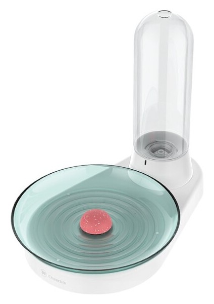 Kedi Otomatik Su Dağıtıcısı Tepkilmiş Kedi Su Kasesi Dilsiz Anti Rollover Kedi Malzemeleri | Kedi Besleme ve sulama Malzemeleri - (Yurt Dışından)