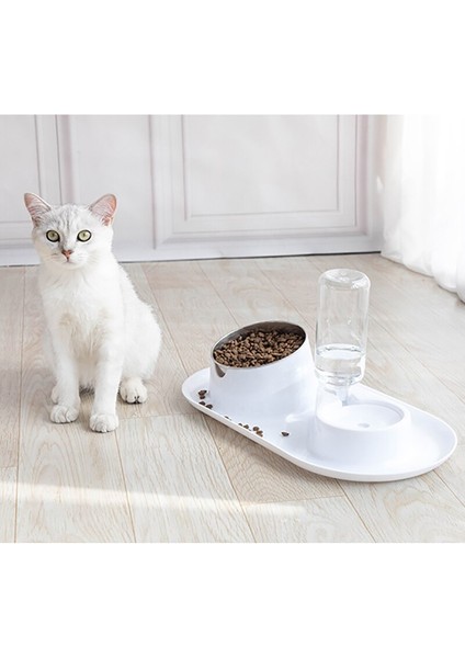 Pet Köpek Kedi Kase Otomatik Besleyici Yavru Çift Kaseler Besleme Placemat Yıkanabilir Su Içme Dağıtıcı Köpekler Için Kediler Malzemeleri - (Yurt Dışından) modelleri