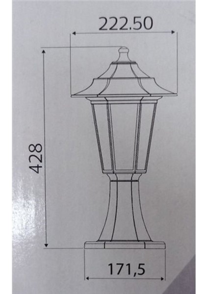 Bahçe Armatürü Set Üstü