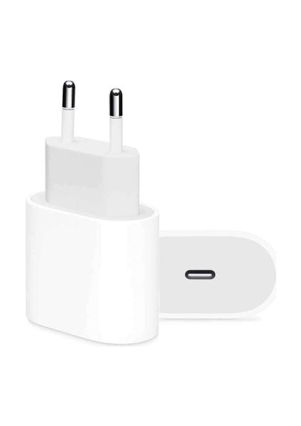 Iphone 13 Uyumlu 20W Güç Adaptörü Hızlı Şarj Typ-C Giriş