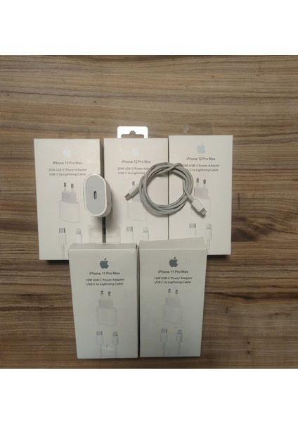 Type-C Lightning Şarj Aleti 20W Pd 1m iPhone 7 8 Plus x 11 12 Pro Max Uyumlu Usb-C Hızlı Şarz Cihazı