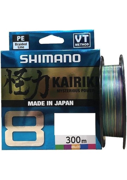 Kairiki Yeni Seri 8x Multi Color 300M Ip Misina (Made In Japan)