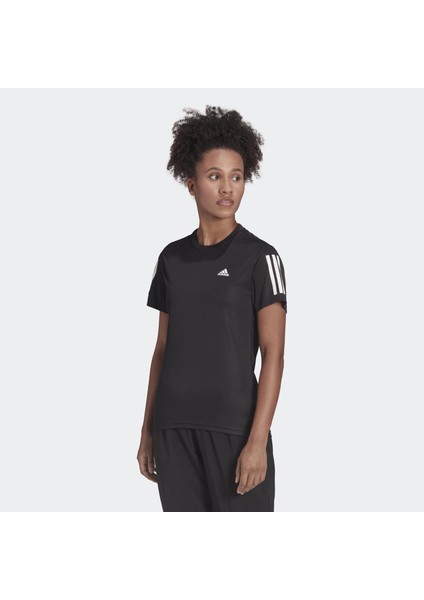 Kadın Koşu - Yürüyüş T-Shirt Own The Run Tee H59274