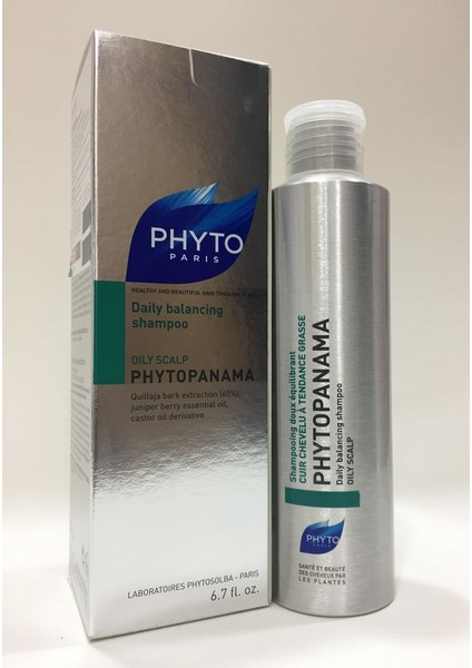 Phytopanama Yağlı Saç Derisi Için Şampuan 200ml