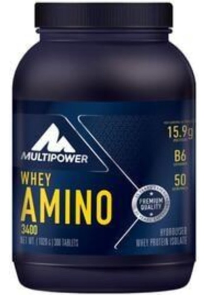 Whey Amino 3400 300 Tablet +Hediyeli