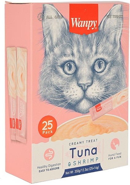 Ton Balığı ve Karidesli Sıvı Kedi Ödülü 25X14 gr indirimleri