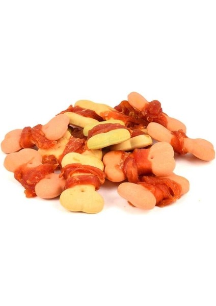 Bisküvi Üzeri Tavuk Sargılı Köpek Ödülü 100 gr