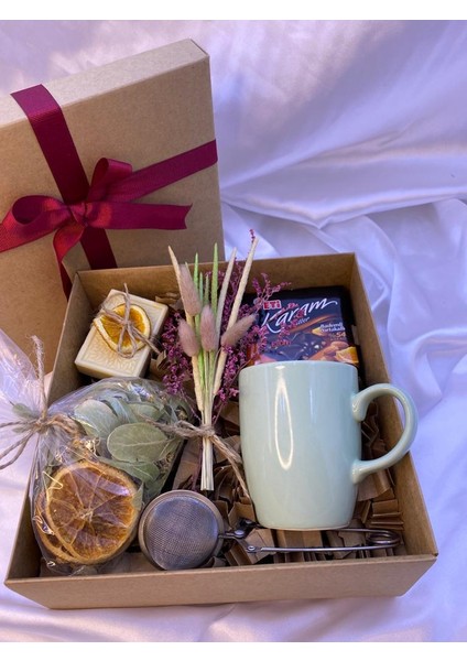 Çaylı Yeşil Geçmiş Olsun, Teşekkür, Doğumgünü Seti fiyatları