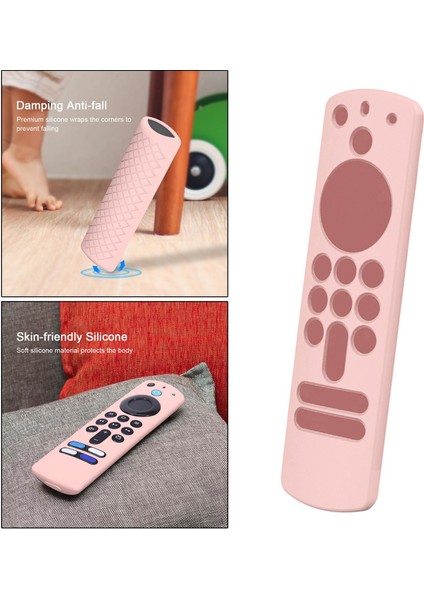 Uzaktan Kumanda Kapağı Alexa Ses Uzaktan 3rd Gen Darbeye Dayanıklı(Yurt Dışından)