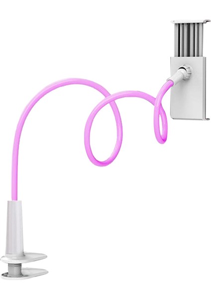 Esnek Telefon Standı Ayarlanabilir Banyo Oyun Videosu Izleme Sohbeti 75 cm Pembe indirimleri