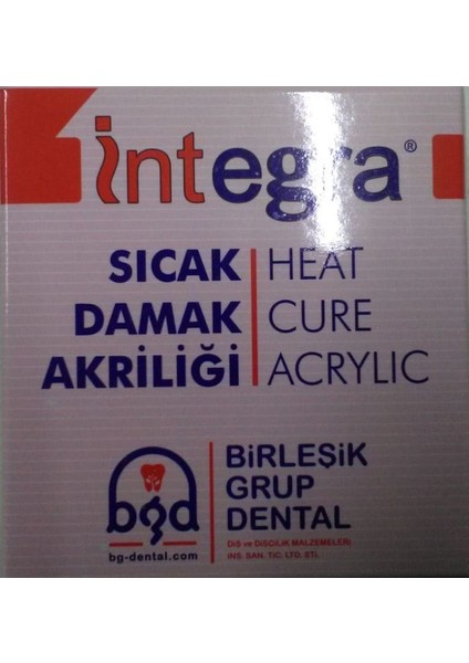 Cokleas Sıcak Damak Akriliği Diş Hekimliği Fakültesi Öğrencileri Için 80 gr Akrilik + 50 ml Likit