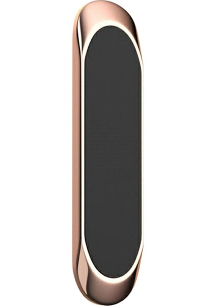 Ayarlanabilir Şerit Şekli Manyetik Telefon Araba Montaj Akıllı Telefonlar Için Gps Tablet Altın Gül