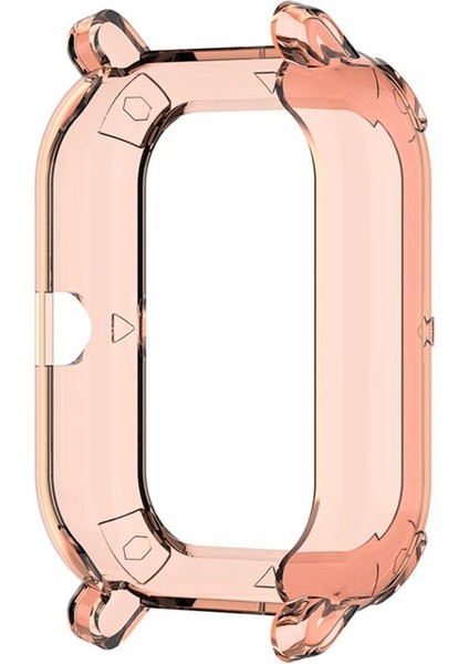 Akıllı Izle Için Ekran Kılıfı, Yumuşak Silikon Ekran Koruyucu Hepsinde Kapak Pembe